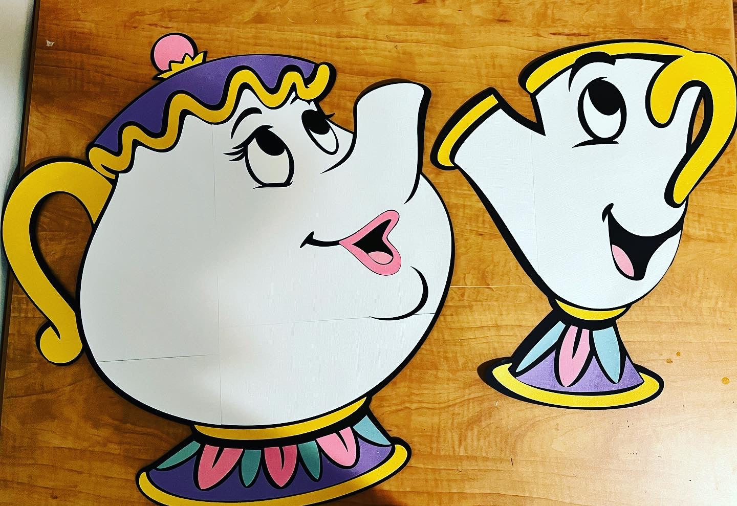 Beauty & The Beast " Mrs. Potts & Chip"