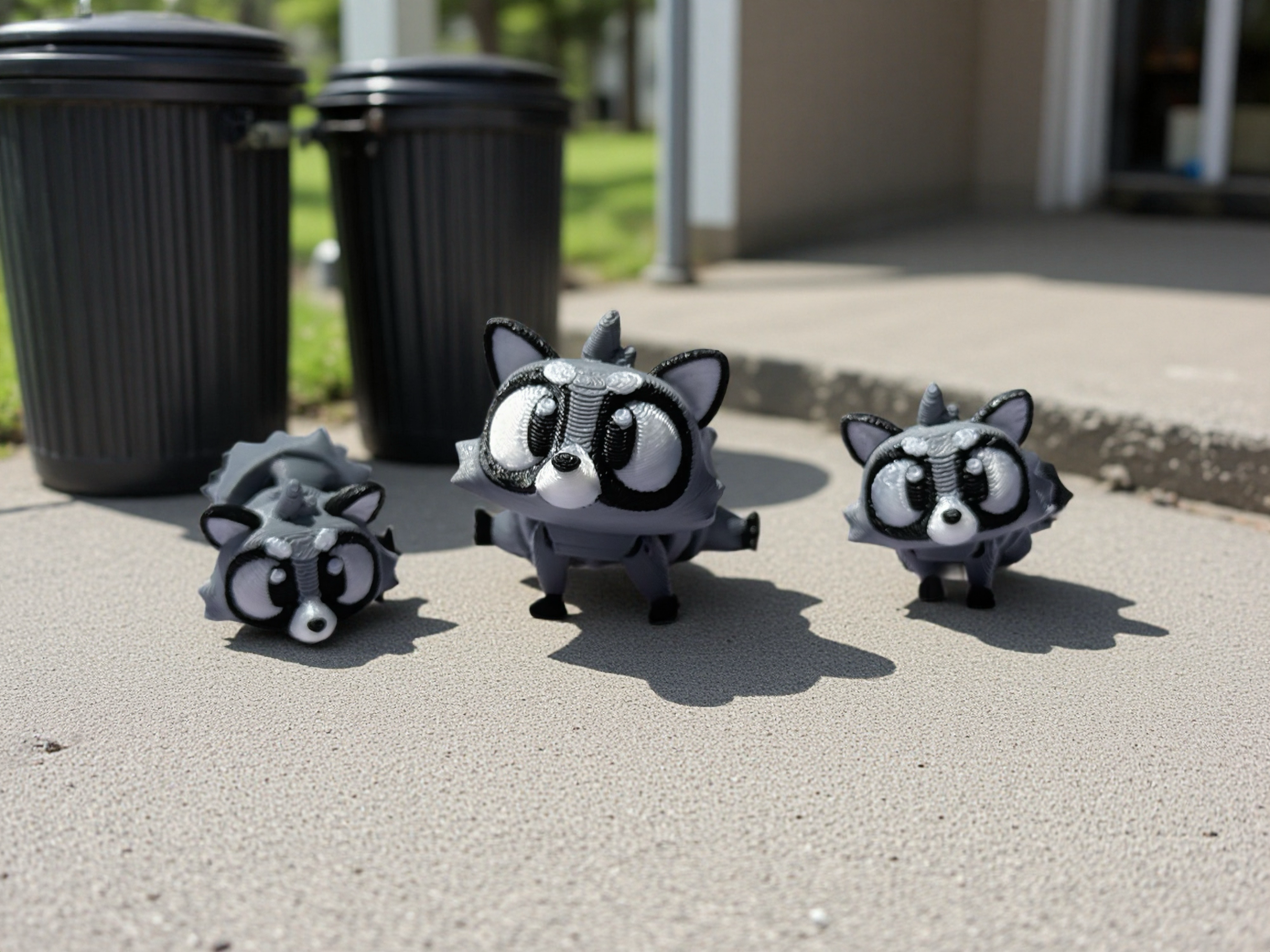 Mini Flex Raccoon