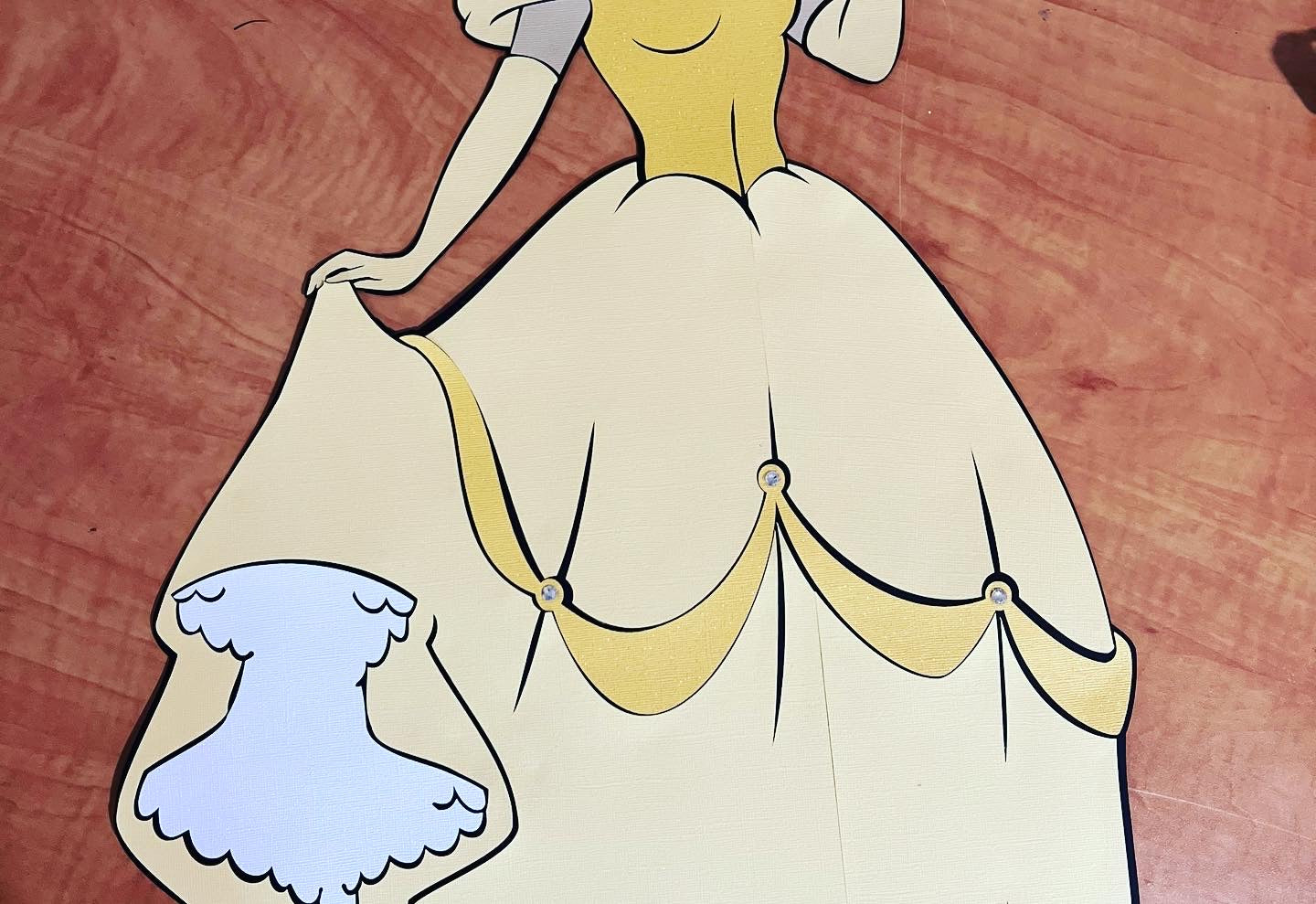 Beauty & The Beast "Belle" Centerpiece