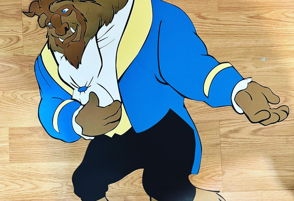 Beauty & The Beast "Beast" Centerpiece