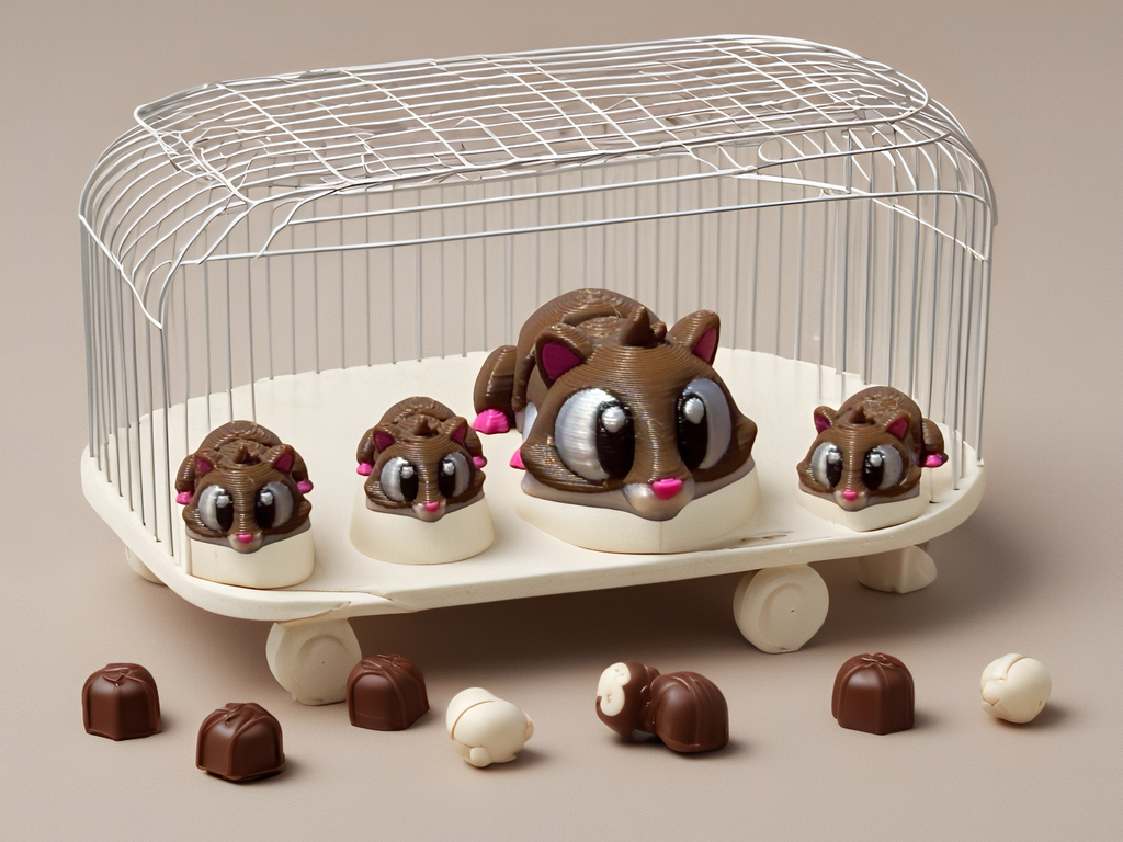Flexi Hamster with babies
