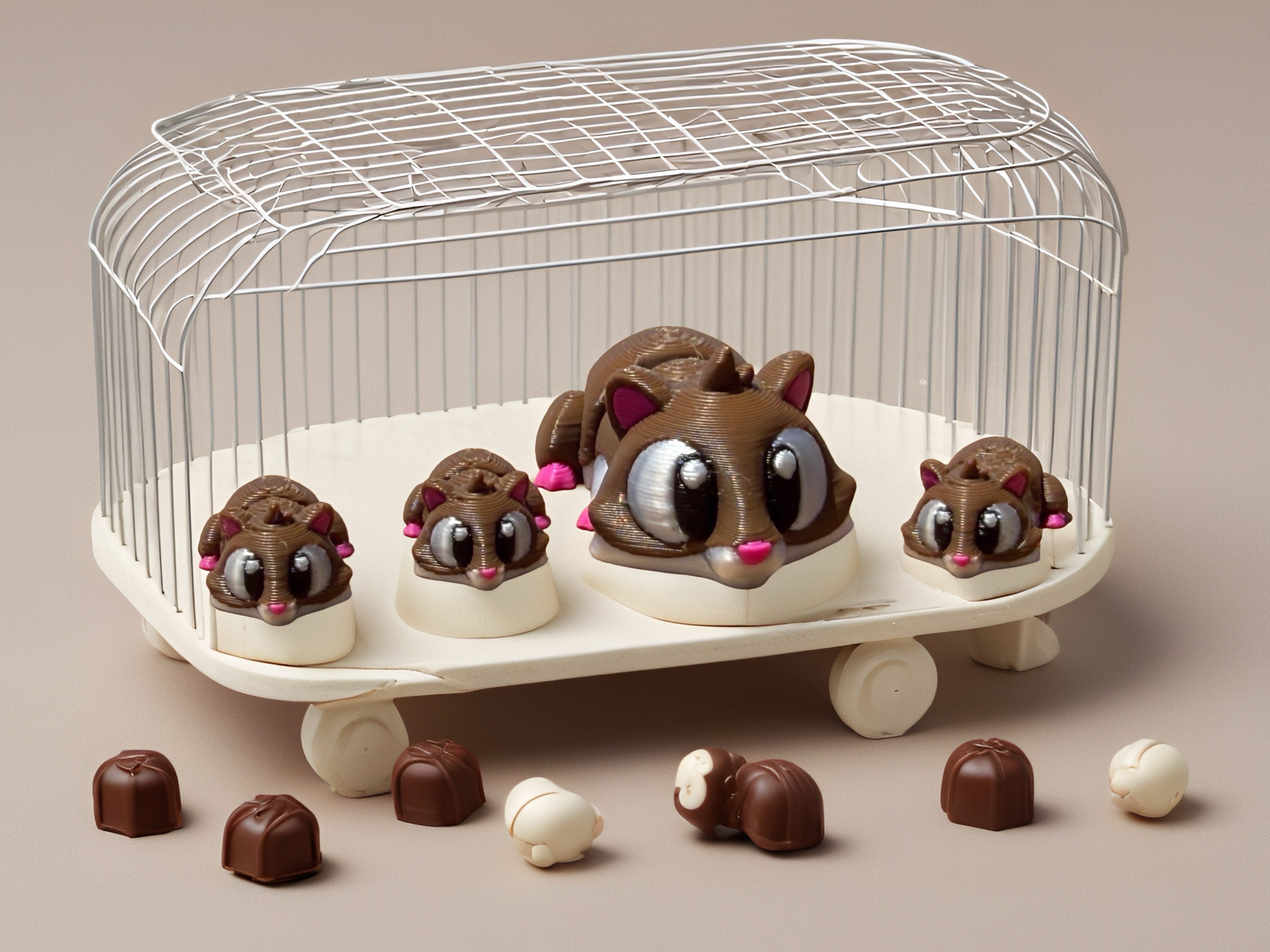 Flexi Hamster with babies