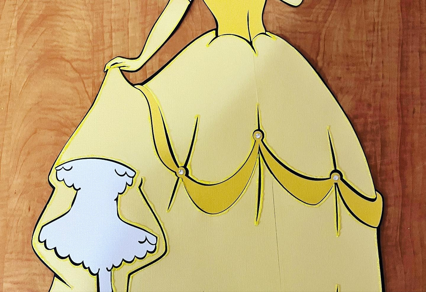 Beauty & The Beast "Belle" Centerpiece