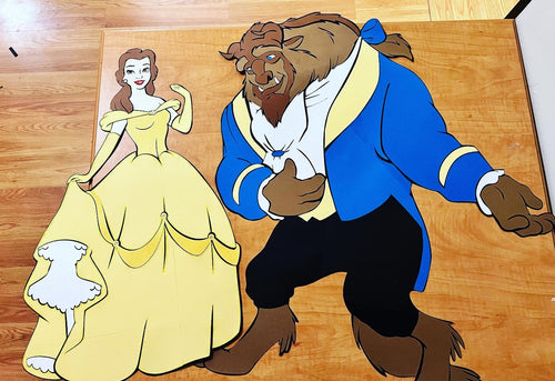 Beauty & The Beast "Beast" Centerpiece